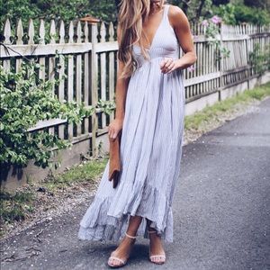 Striped Maxi Dress
